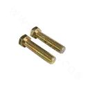 DIN933-45# Hex Head Bolt - zinc Plating-yellow