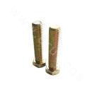 DIN933-45# Hex Head Bolt - zinc Plating-yellow