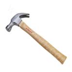 CLAW HAMMER WITH WOODEN HANDLE