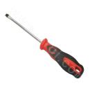 Rubber &amp; Plastic Handled Screwdriver Slotted