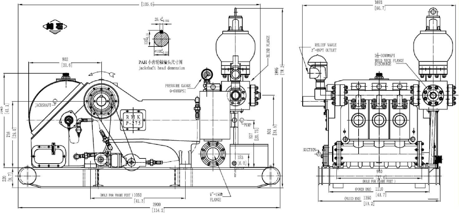 RMKP275 Mud Pump｜Gardner Denver PAH275 Type Mud Pump Buy RUSHI RMKP275 Mud Pump｜Gardner