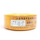 Copper core cross-linked polyolefin insulated halogen-free low-smoke flame-retardant wire